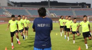 नेपाली फुटबल टिमको बन्द प्रशिक्षण आज देखि सुरु
