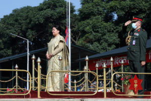 राष्ट्रपति भण्डारी संविधान दिवस मूल समारोहमा सरिक,प्रधानमन्त्री देउवाद्धारा सम्बोधन