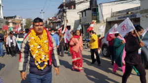 गोदावरी नगरपालिका-१ का पूर्ववडाध्यक्ष घिमिरेले छाडे एमाले