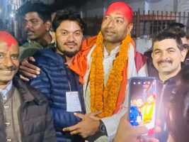 रुपन्देहीको ३ (१) बाट गठबन्धनबाट लाेसपाका पाण्डे विजयी