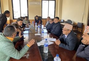 चोभार सबस्टेसन निर्माणमा जारी अवरोध हट्यो