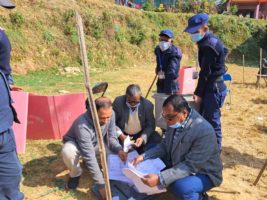 खोटाङकाे नमुना मतदान मै औंठा छाप भेटियो