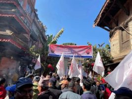 भक्तपुरमा नेमकिपाको विजय र्या‍ली आज दिनभरि