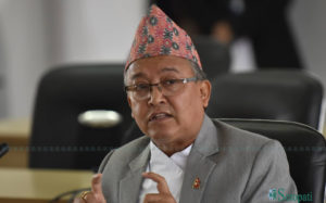 निर्वाचन आचारसंहिता अवज्ञा गर्ने दुस्साहस भएमा सैह्य हुँदैनः प्रमुख निर्वाचन आयुक्त थपलिया