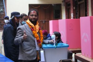 मिलन पाण्डेले ज्याबहालबाट मतदान गरे