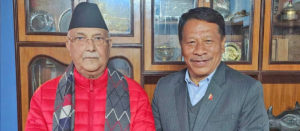 ओली भेट्न बालकोट पुगे कांग्रेस नेता प्रकाशमान