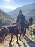 मतदान गर्न घोडा चढेर एक दिनको बाटो