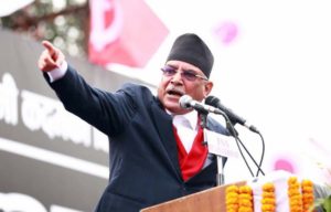 प्रतिगमनलाई परास्त गर्न कांग्रेससँग गठबन्धन गरेको होः प्रचण्ड