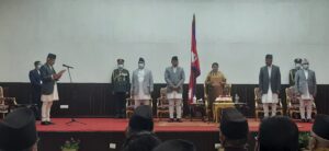 राप्रपाका राणाले राष्ट्रपतिबाट लिए ज्येष्ठ सदस्यको सपथ