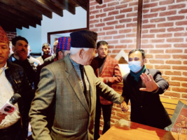 शेखर-गगन समूहको बैठकमा विश्वप्रकाश शर्मा प्रवेश