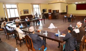 चुनावी समीक्षा र सरकार गठनबारे छलफल गर्दै सत्ता गठबन्धन