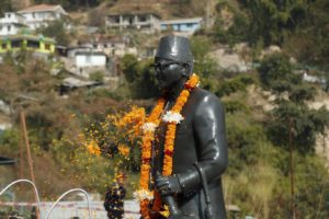 सन्तनेता कृष्णप्रसाद भट्टराईको शालिक अनावरण (फाेटाे फिचर)