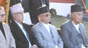 ओलीले माधव नेपाललाई कोट्याउँदै सोधे : ‘तपाईलाई अहिले कस्तो छ ?’