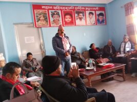 कर्णाली माओवादी दलको नेता राजकुमार शर्मा