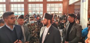उपप्रधान तथा गृहमन्त्री रवि लामिछाने राहदानी विभाग पुगे