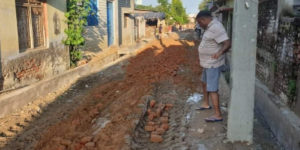 २० महिनामा पनि बनेन तीन सय मिटर सडक 