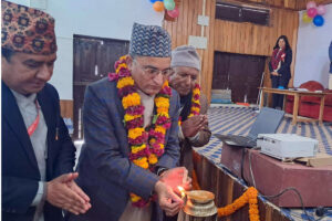 प्रदेश सभामुखद्वारा जिल्लासभा उद्घाटन