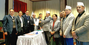 राष्ट्रियसभा उपाध्यक्षका लागि अर्यालको उम्मेदवारी दर्ता