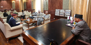 गोङ्गबु घटनाको छानबिन गर्नुस्, लुटपाटमा संलग्नलाई कारबाही गर्नुस् : प्रधानमन्त्री दाहाल