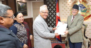 राष्ट्रियताको रक्षाका निम्ति फ्रन्टलाइनमा छु : प्रधानमन्त्री