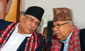 प्रधानमन्त्री प्रचण्ड र माधव नेपालबीच भेटवार्ता