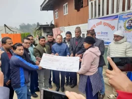 आत्मदाहमा ज्यान गुमाएका आचार्य परिवारलाई ५० लाख बिमा भुक्तानी