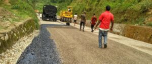 मध्यपहाडी लोकमार्गअन्तर्गत लमजुङ खण्डको निर्माण कार्य तीव्र