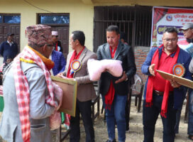 सामाजिक सेवाका अग्रज  तथा ज्येष्ठ नागरिकलाई सम्मान