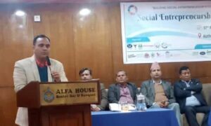हरेक नेपालीलाई उद्यमशीलतासहितको रोजगारको ग्यारेन्टी गरौँ : नैनसिंह महर