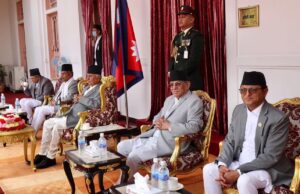 राष्ट्रपति पौडेलद्वारा विभूषण प्रदान (फोटो फिचर)