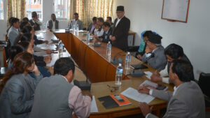 माओवादी संसदीय दलको बैठक बस्दै