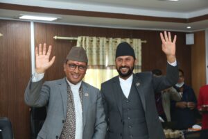 नवनिर्वाचित रबि लामिछाने र स्वर्णिम वाग्लेको आज सपथ हुदै