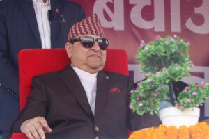 पूर्वराजा शाहद्वारा प्रजातन्त्र स्थापनाका लागि त्याग गर्ने ज्ञात–अज्ञात सहिदप्रति श्रद्धाञ्जलि अर्पण