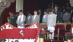 राष्ट्रपति पौडेल गणतन्त्र समारोहमा सरिक