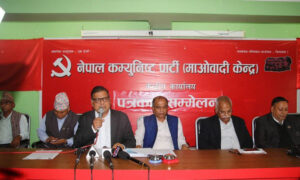 लडाकु शिविरमा अनियमितता भएको छैन : माओवादी केन्द्र