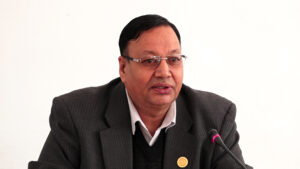 अर्थ प्रणाली गम्भीर अवस्थामा छ, मिलेर अघि बढौँ : सांसद पौडेल