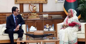 परराष्ट्रमन्त्री साउद र बङ्गलादेशका प्रधानमन्त्री हसिनाबीच भेटवार्ता