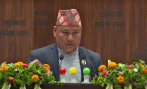 लुम्बिनी सरकार कार्यबाहक मुख्यमन्त्रीको जिम्मेवारी मास्कीलाई