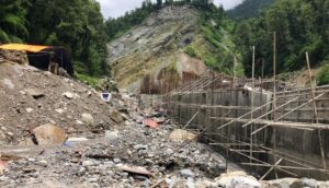 बाढीले जलविद्युत् आयोजनाको निर्माण प्रभावित
