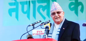 अध्यक्ष ओलीले बोल्दा बोल्दै बालिकाले माइक खोसेपछि ……