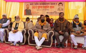 ‘प्रजातन्त्र पुनःस्थापना गर्न नेता पाठकको योगदान महत्वपूर्ण’