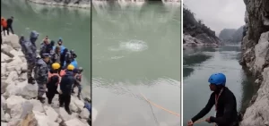 त्रिशूलीमा खसेको जीप भेटियो