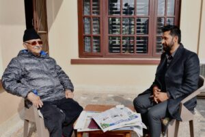 ओली भेट्न बालकोट पुगे रवि