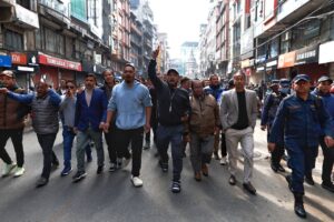 सटर बन्द गरेर न्यूरोडका व्यवसायी अ‍ाज पनि आन्दोलित