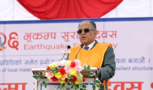भूकम्प प्रतिरोधी संरचना इच्छा होइन दायित्वको विषय : प्रधानमन्त्री