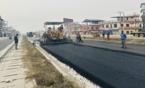 पुलचोक–गोन्द्राङ छ लेन सडकको काम अन्तिम चरणमा