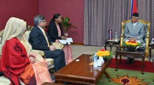 राष्ट्रपति पौडेलसँग सार्कका नवनियुक्त महासचिवले गरे शिष्टाचार भेट