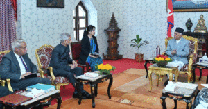 भारतीय विदेशमन्त्री जयशंकरले भेटे राष्ट्रपतिलाई