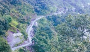 चित्रे–घोडेपानी सडक स्तरोन्नतिको काम अघि बढ्यो