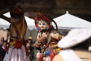 रूद्रायणी देवीको १२ वर्षे शिकाली जात्राको अन्तिम नाच प्रदर्शन